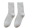Custom Made Grey Mens Wool Socks