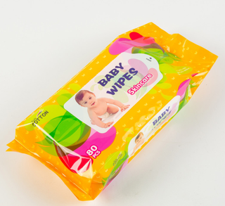 China OEM Bamboo Non-Woven Natural Skin Care Hand Mouth Baby Water Wipes for Newborns
