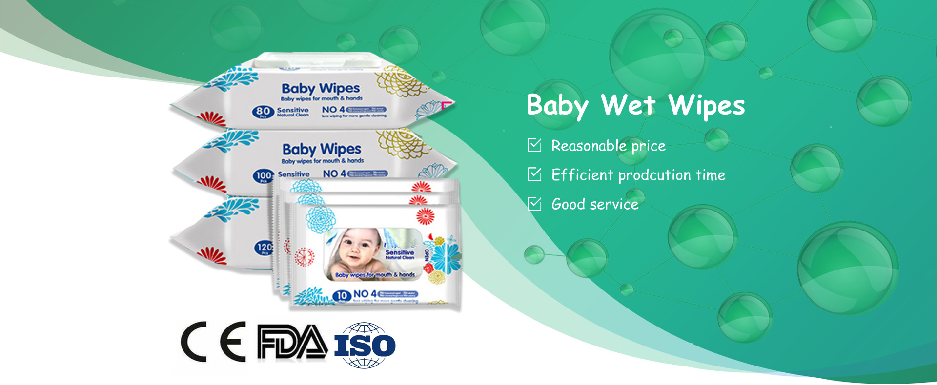 How do the baby wet wipes work?