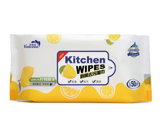 Custom Nonwoven Kitchen Cleaning Wet Wipes Supplier